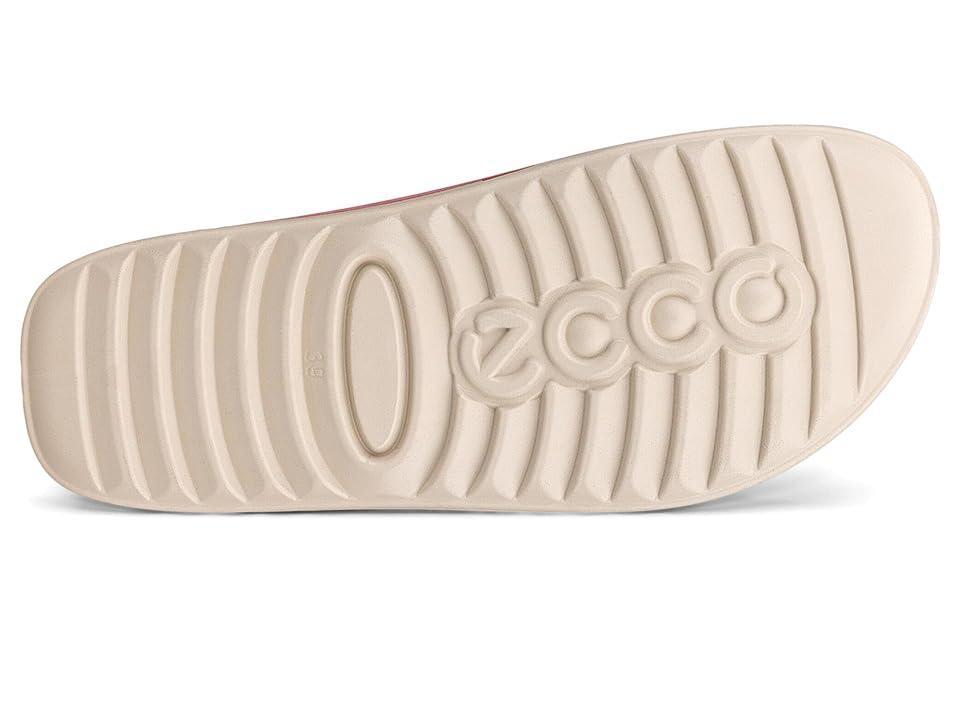 ECCO 2nd Cozmo Two Band Slide (Bubblegum) Women's Sandals Product Image
