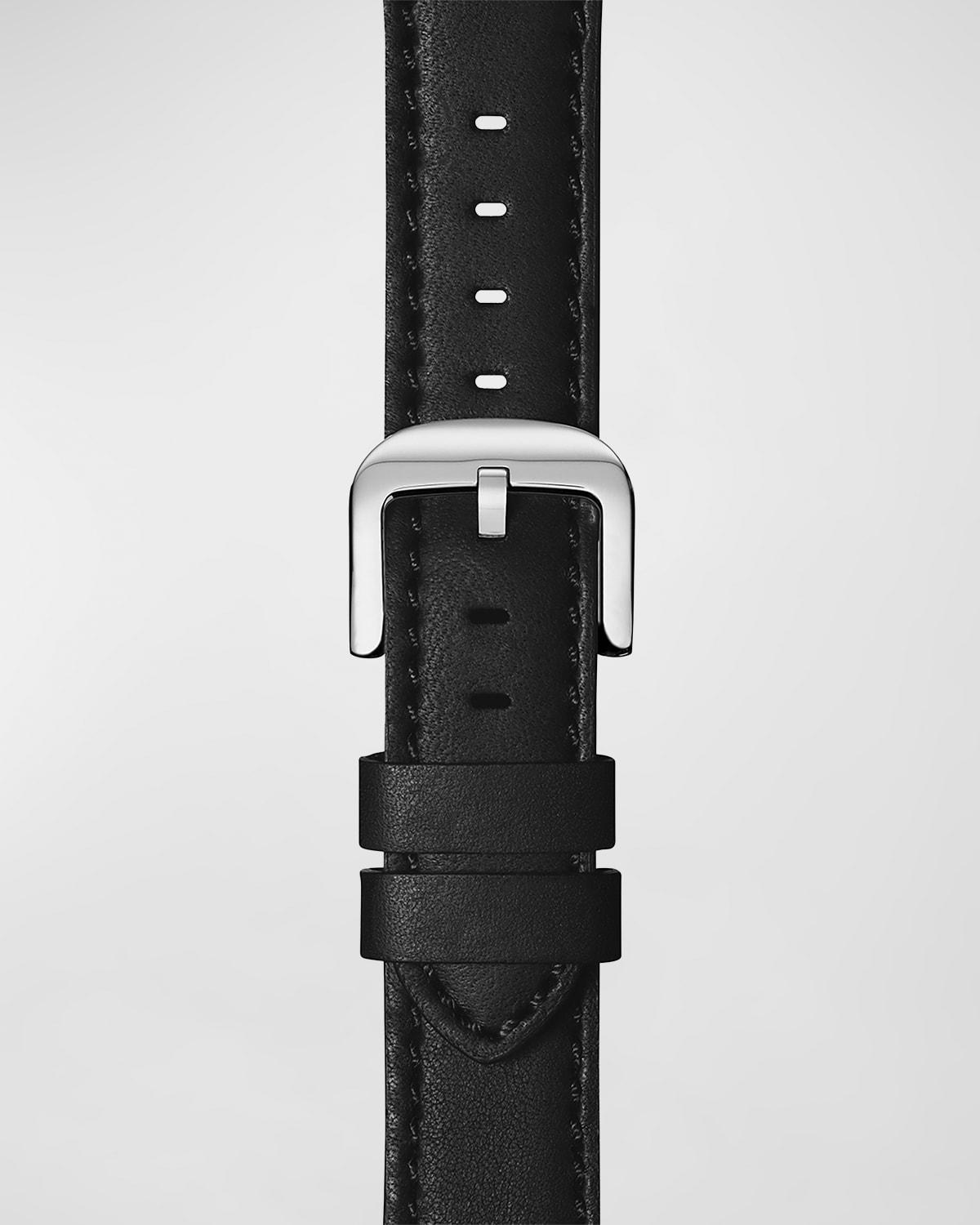 Mens Leather Watch Strap, 20mm Product Image