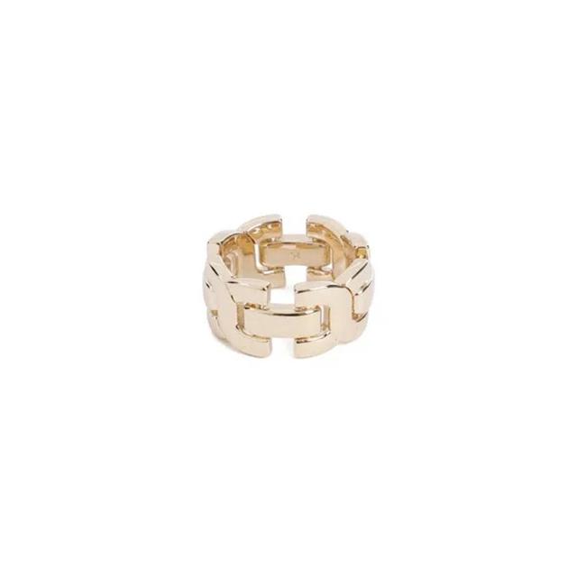 Marcie Bright Gold Brass Ring In Not Applicable Product Image