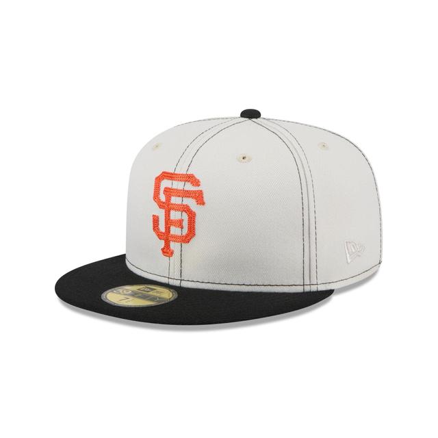 San Francisco Giants Sandy Linen 59FIFTY Fitted Hat Male Product Image