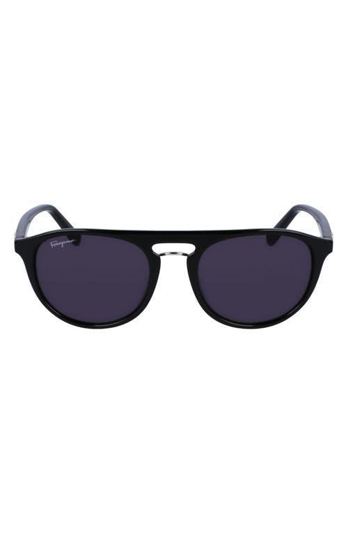 Mens Gancini Plastic Aviator Sunglasses Product Image