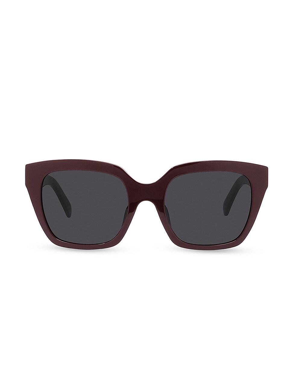 Womens 56MM Square Sunglasses Product Image