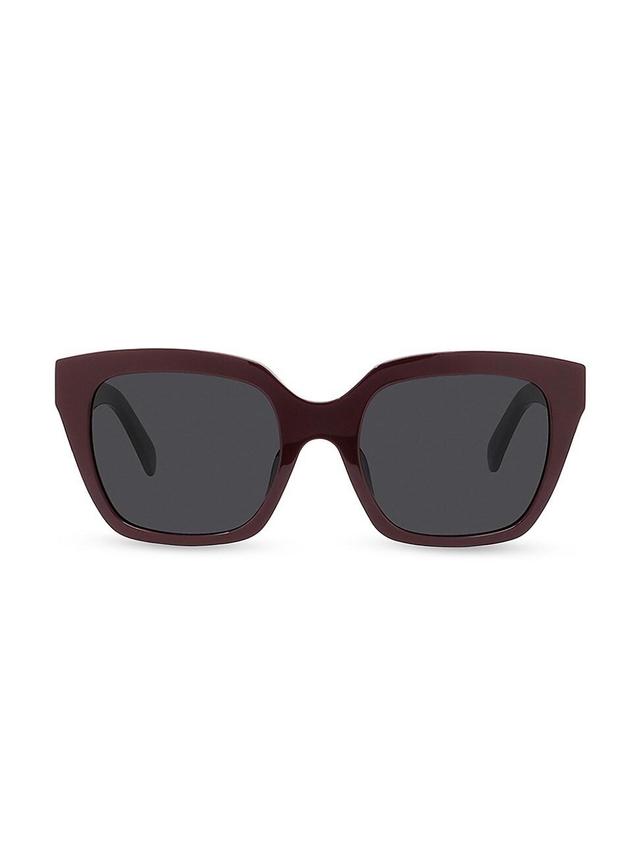 Womens 56MM Square Sunglasses Product Image