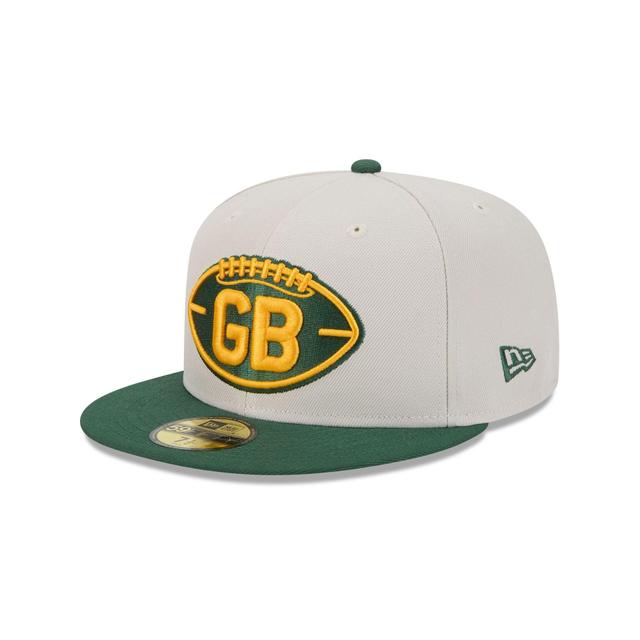 Green Bay Packers 2024 Historic Sideline 59FIFTY Fitted Hat Male Product Image