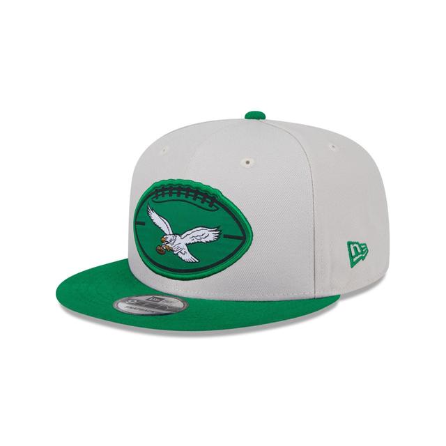 Philadelphia Eagles 2024 Historic Sideline 9FIFTY Snapback Hat Male Product Image