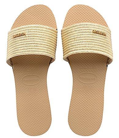 Havaianas You Malta Metallic Slide Sandal Product Image