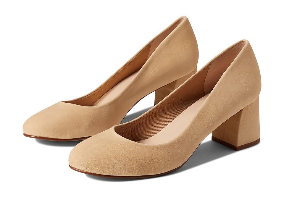 French Sole Trance (Beige Suede) Women's Flat Shoes Product Image