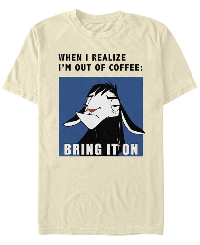 Mens Disneys The Emperors New Groove Kuzco Out Of Coffee Tee Product Image