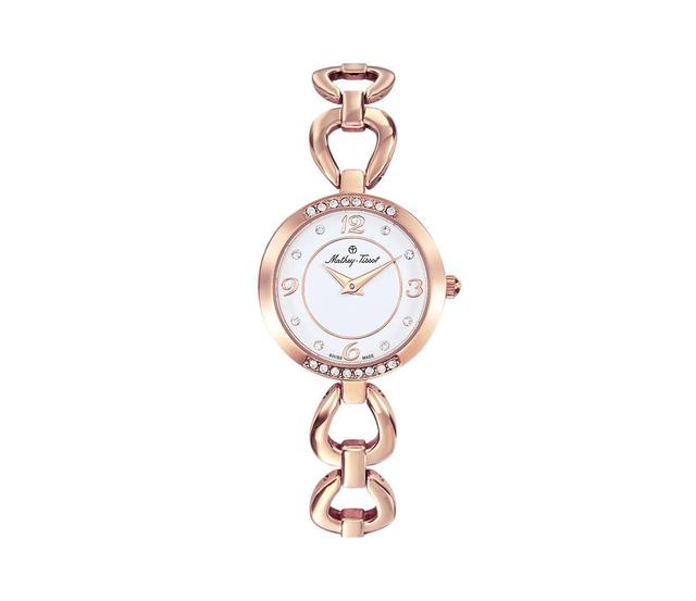 Mathey Tissot Womens Fleury 1496 White Dial Watch - D1496PI - White Product Image