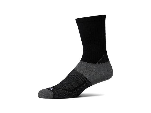 Smartwool Bike Zero Cushion Ribbed Crew Men's No Show Socks Shoes Product Image