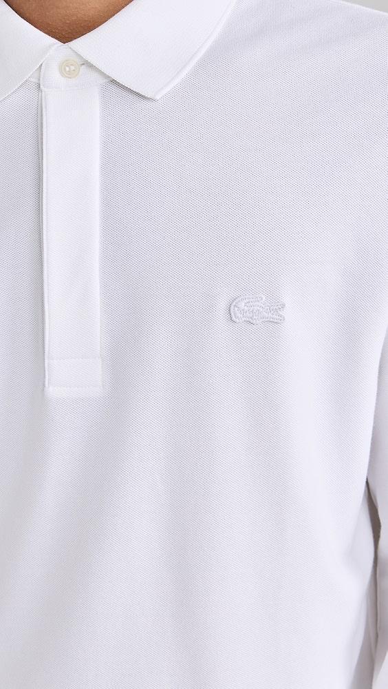 Lacoste Long Sleeve Stretch Cotton Paris Polo | Shopbop Product Image