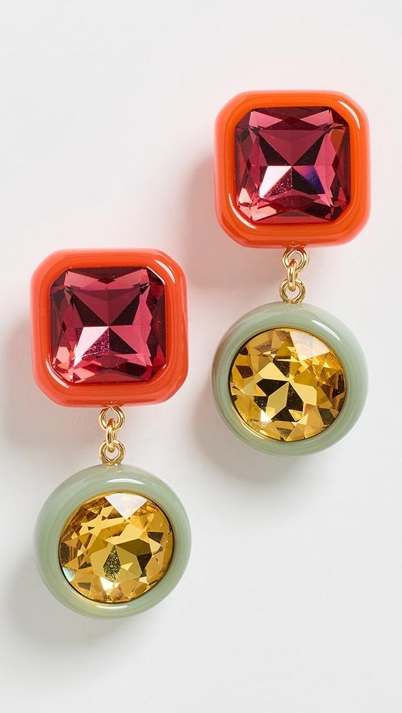 Lele Sadoughi Gem Drop Earrings | Shopbop Product Image