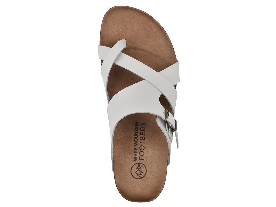 White Mountain Womens Graph Footbed Sandals Product Image