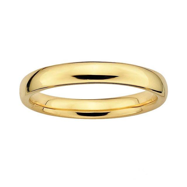 Stacks & Stones 18k Gold Over Silver Stack Ring, Womens Product Image