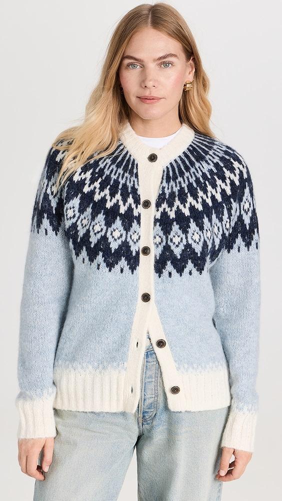 Alex Mill Ashwood Fair Isle Cardigan | Shopbop Product Image