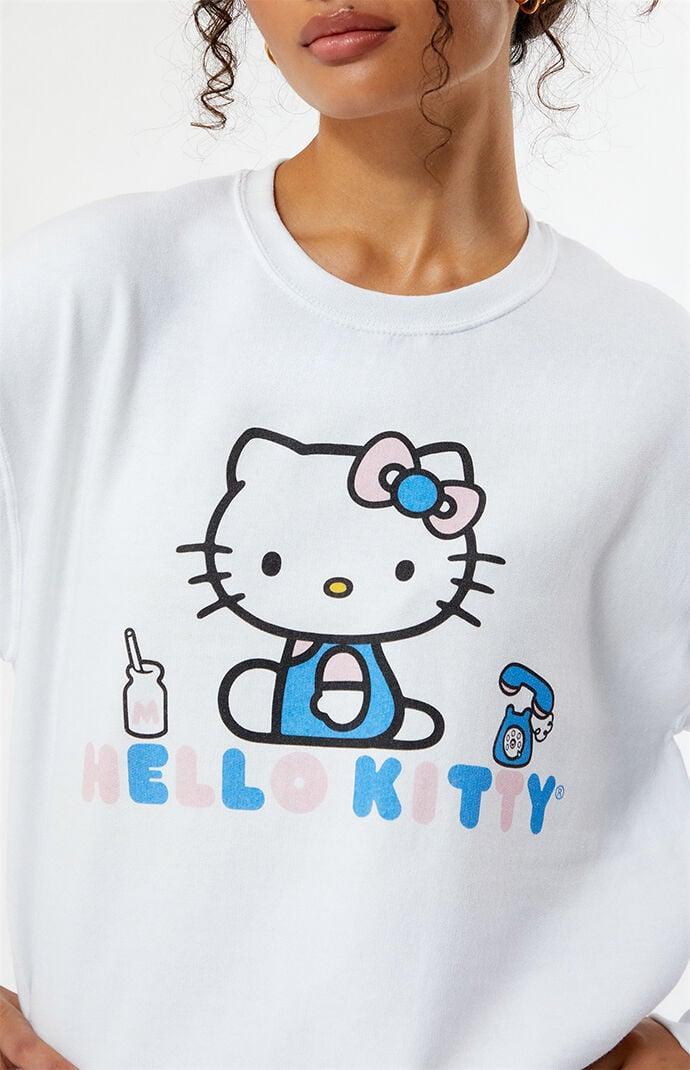 Women's Hello Kitty Phone Graphic T-Shirt Product Image