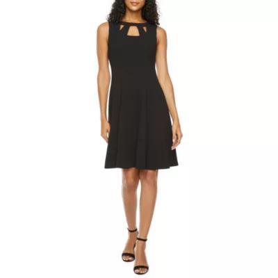 Alyx Womens Sleeveless Fit + Flare Dress Product Image