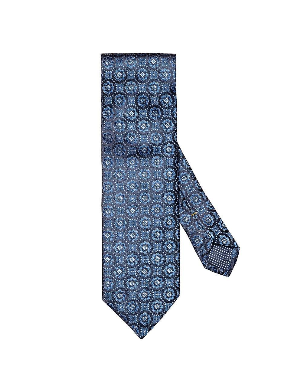 Mens Floral Silk Tie Product Image