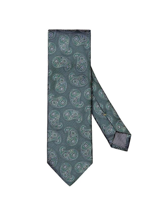 Mens Paisley Silk Tie Product Image