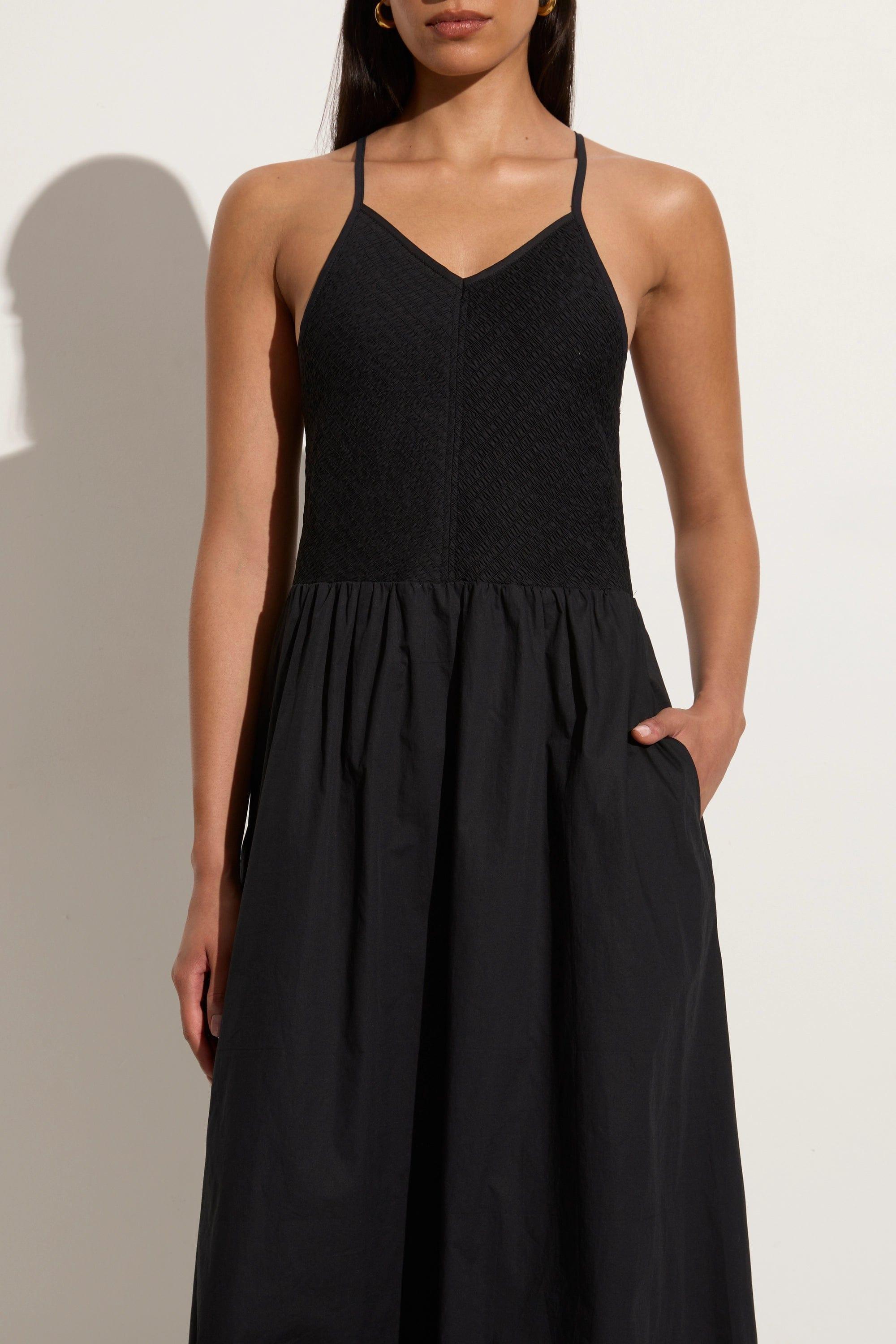 Camera Midi Dress Black Product Image