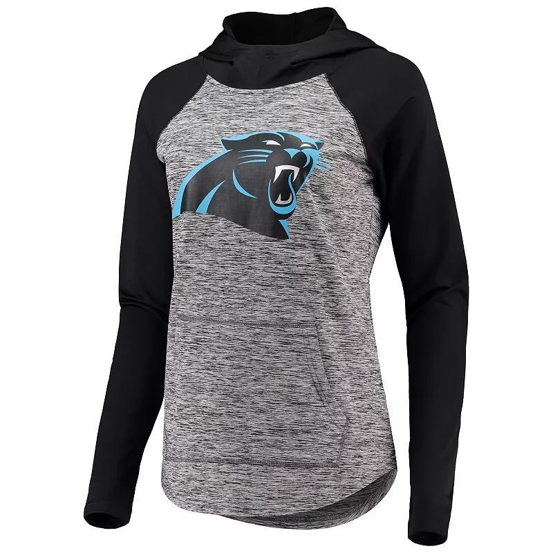 Womens G-III 4Her by Carl Banks Heathered Gray/Black Carolina Panthers Championship Ring Pullover Hoodie Product Image