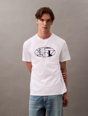 Oval Logo Graphic Classic Crewneck T-Shirt Product Image