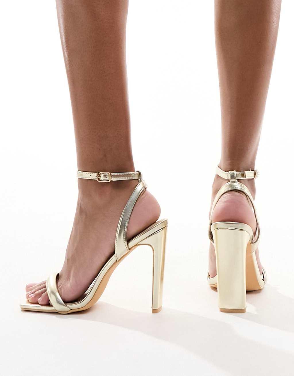 Glamorous strappy heel sandals product image