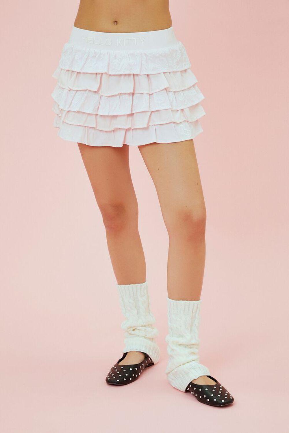 Hello Kitty Ruffle Mini Skirt | Forever 21 Product Image