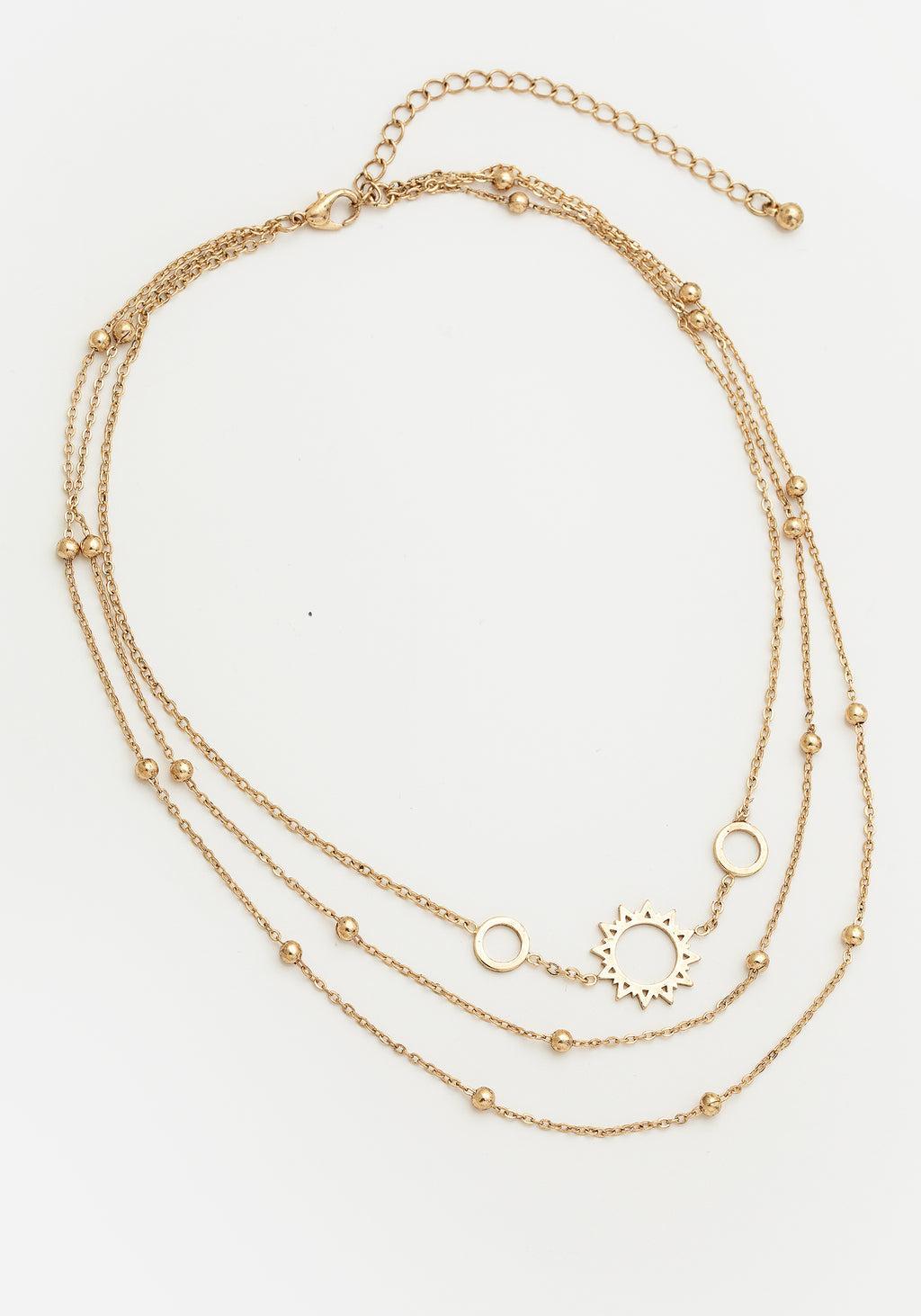 Helios Choker - Gold Product Image