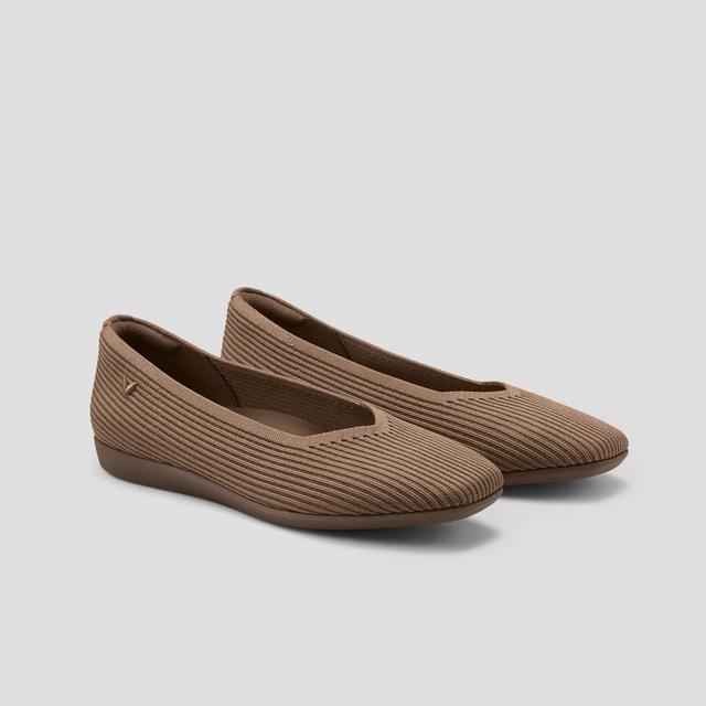 Lightweight Square-Toe V-Cut Flats (Margot Walker) Product Image