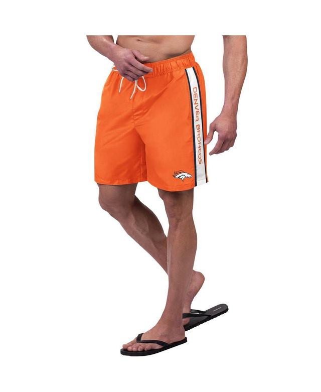 Mens G-III Sports by Carl Banks Denver Broncos Streamline Volley Swim Shorts Product Image