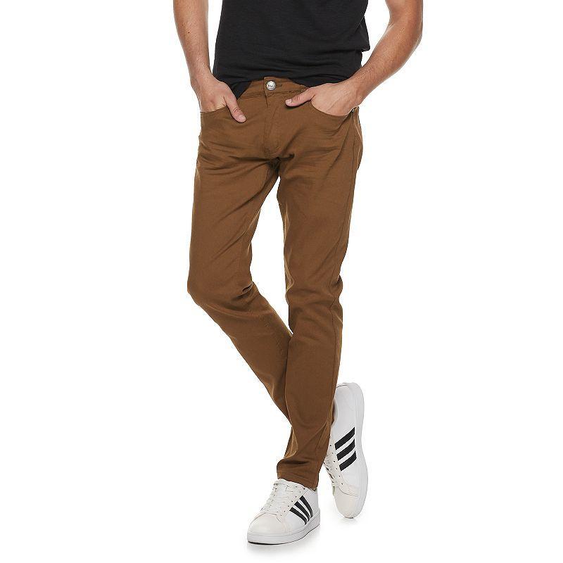 Mens XRAY Slim-Fit Stretch Denim Pants Product Image