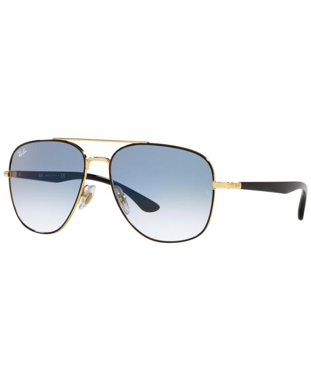 Ray-Ban 59mm Gradient Square Sunglasses Product Image