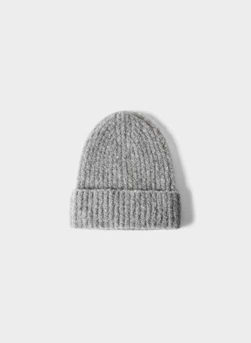 merino wool rib tall cuffed beanie Product Image