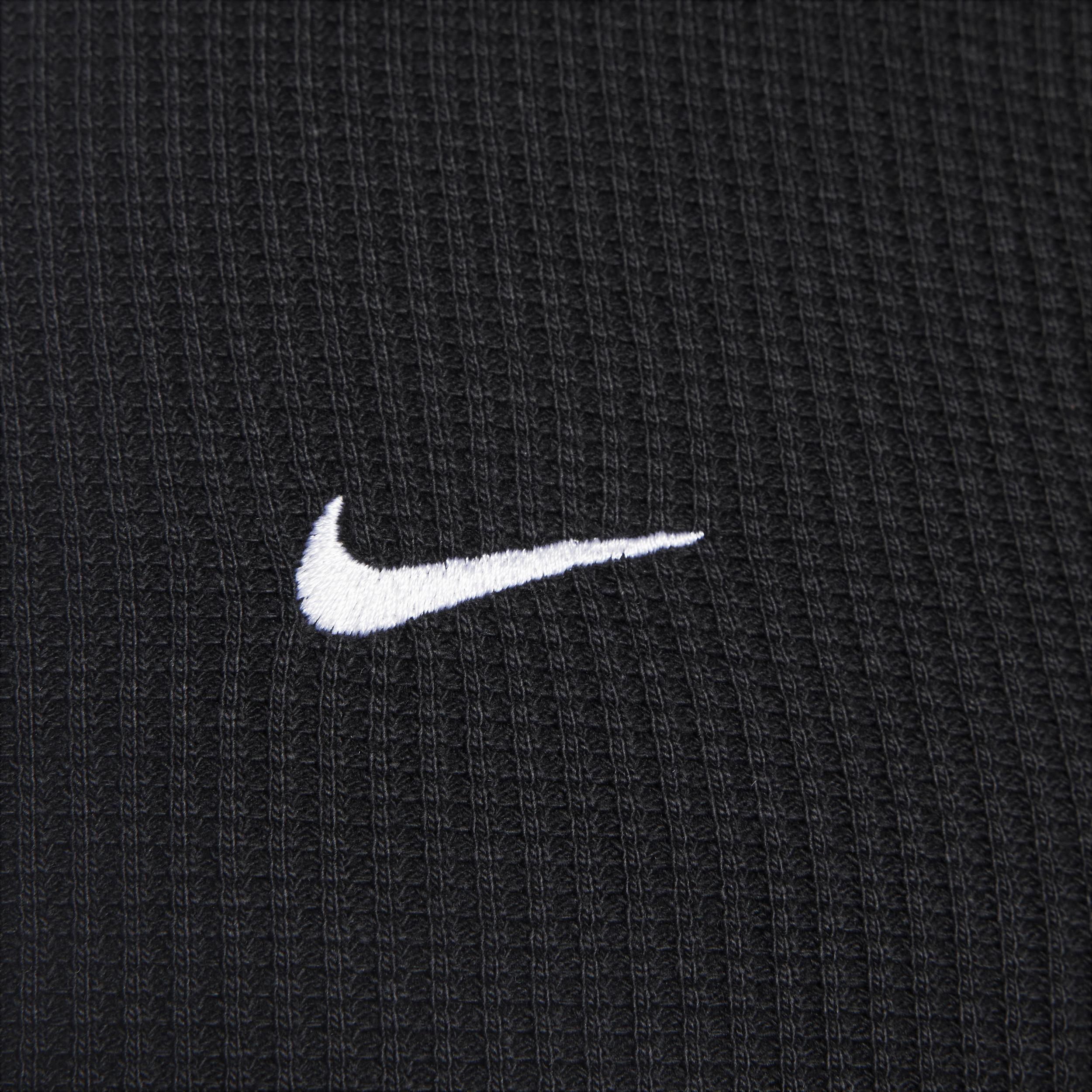 Nike Men's Life Long-Sleeve Heavyweight Waffle Top Product Image