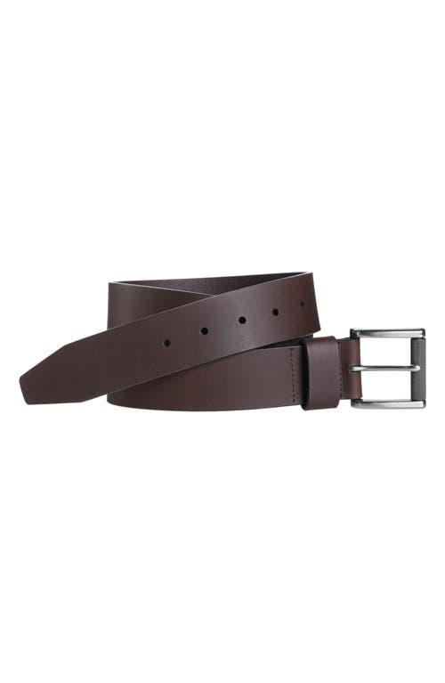 Johnston & Murphy Johnson & Murphy Roller Buckle Leather Belt Product Image