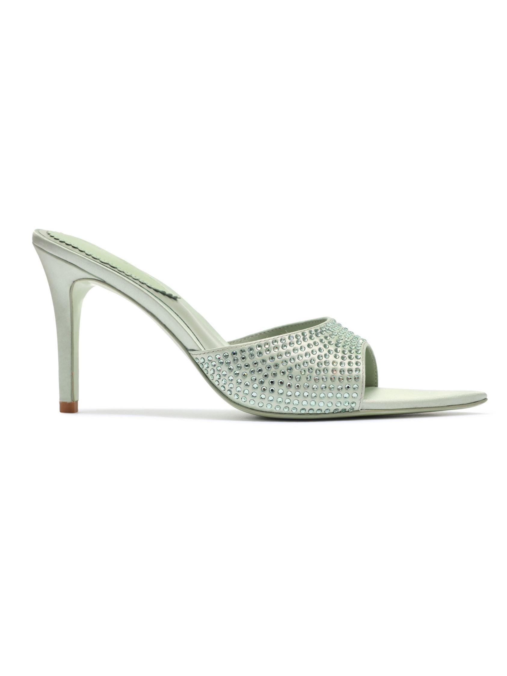 Kate Diamond Heels (Green) Product Image