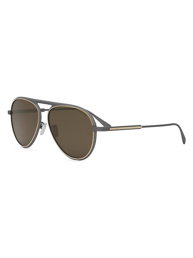 Mens Octo 59MM Pilot Sunglasses Product Image