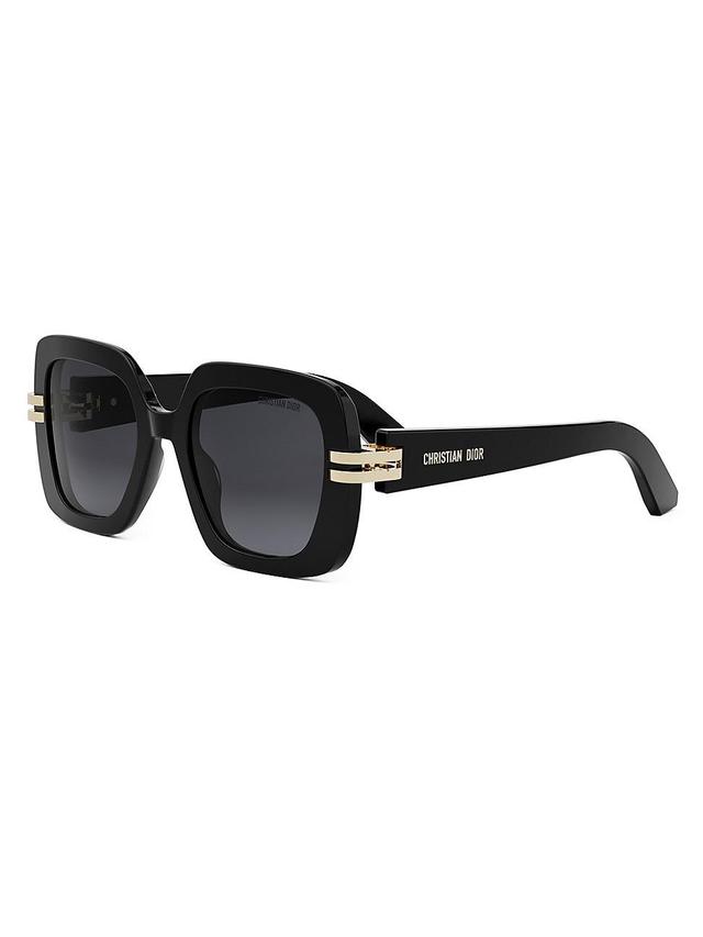 Womens CDior S2I 52MM Square Sunglasses Product Image