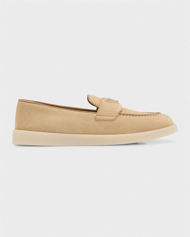 Prada Saint Tropez Suede Loafer Product Image