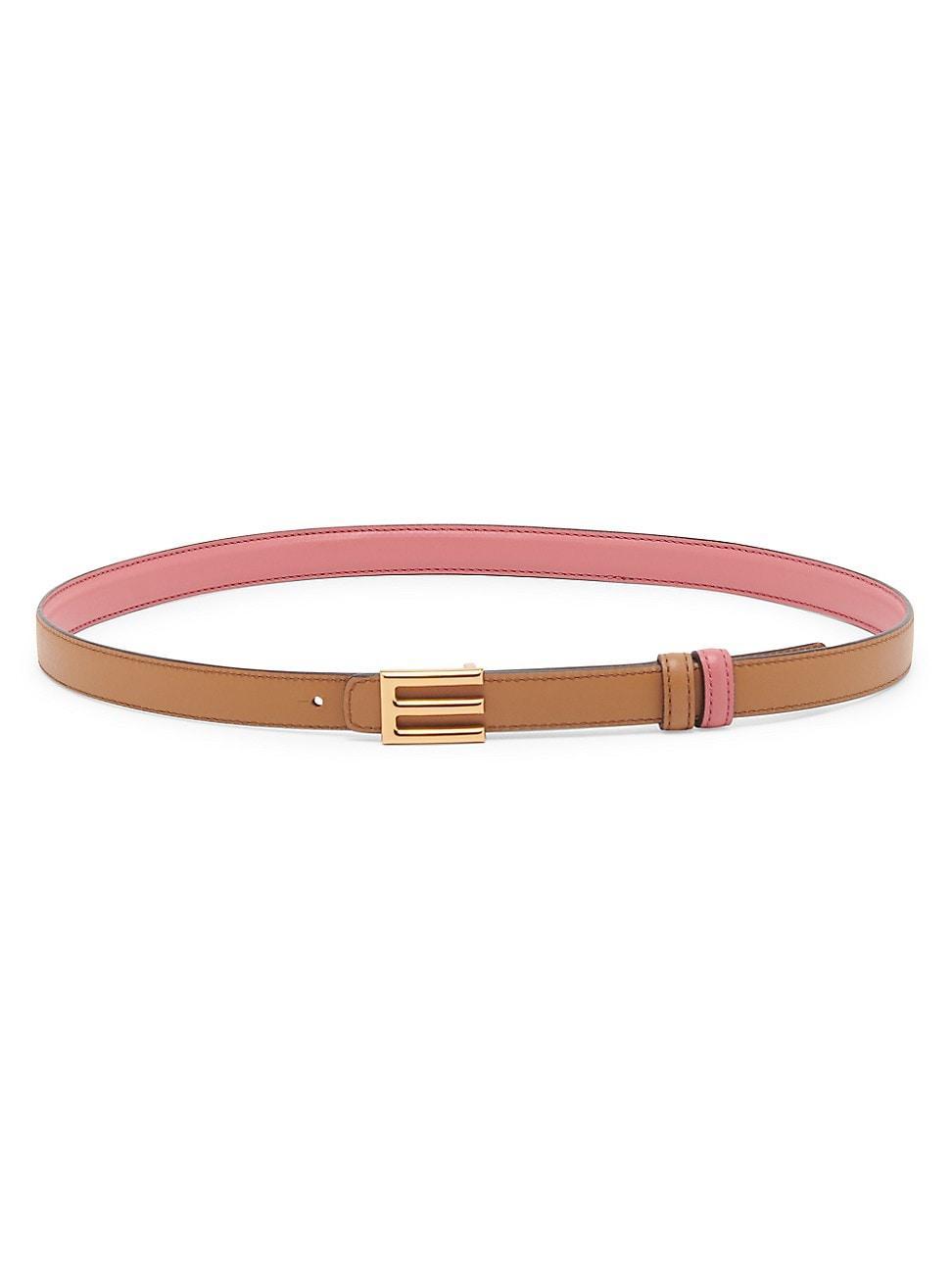 Womens Reversible Leather Belt Product Image