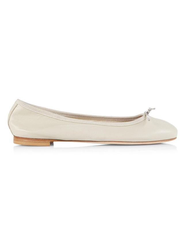 Womens COLLECTION Leather Ballet Flats Product Image