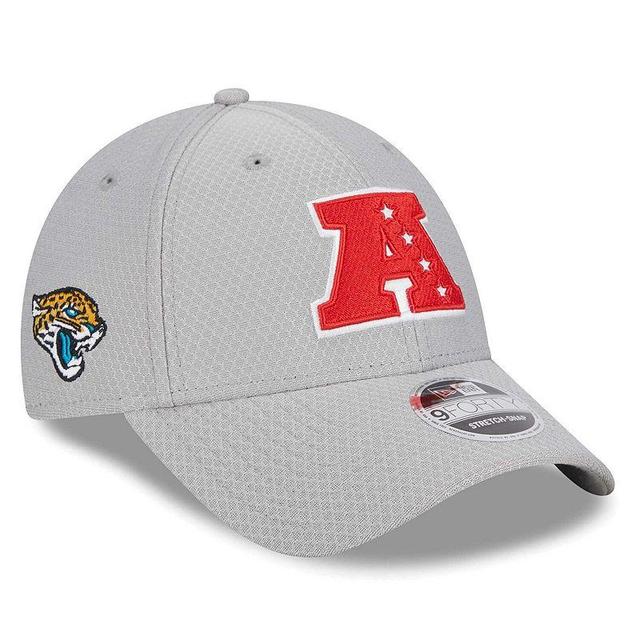 Mens New Era Gray Jacksonville Jaguars 2024 Pro Bowl 9FORTY Adjustable Hat Product Image