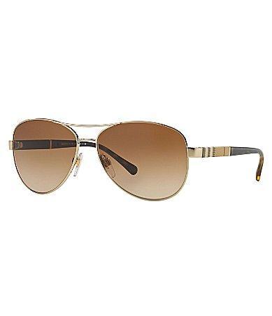 burberry 59mm Aviator Sunglasses Product Image