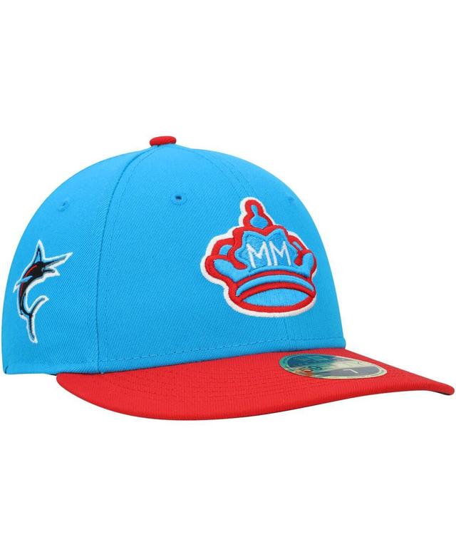 Mens New Era Blue Miami Marlins City Connect 59FIFTY Fitted Hat - Blue Product Image