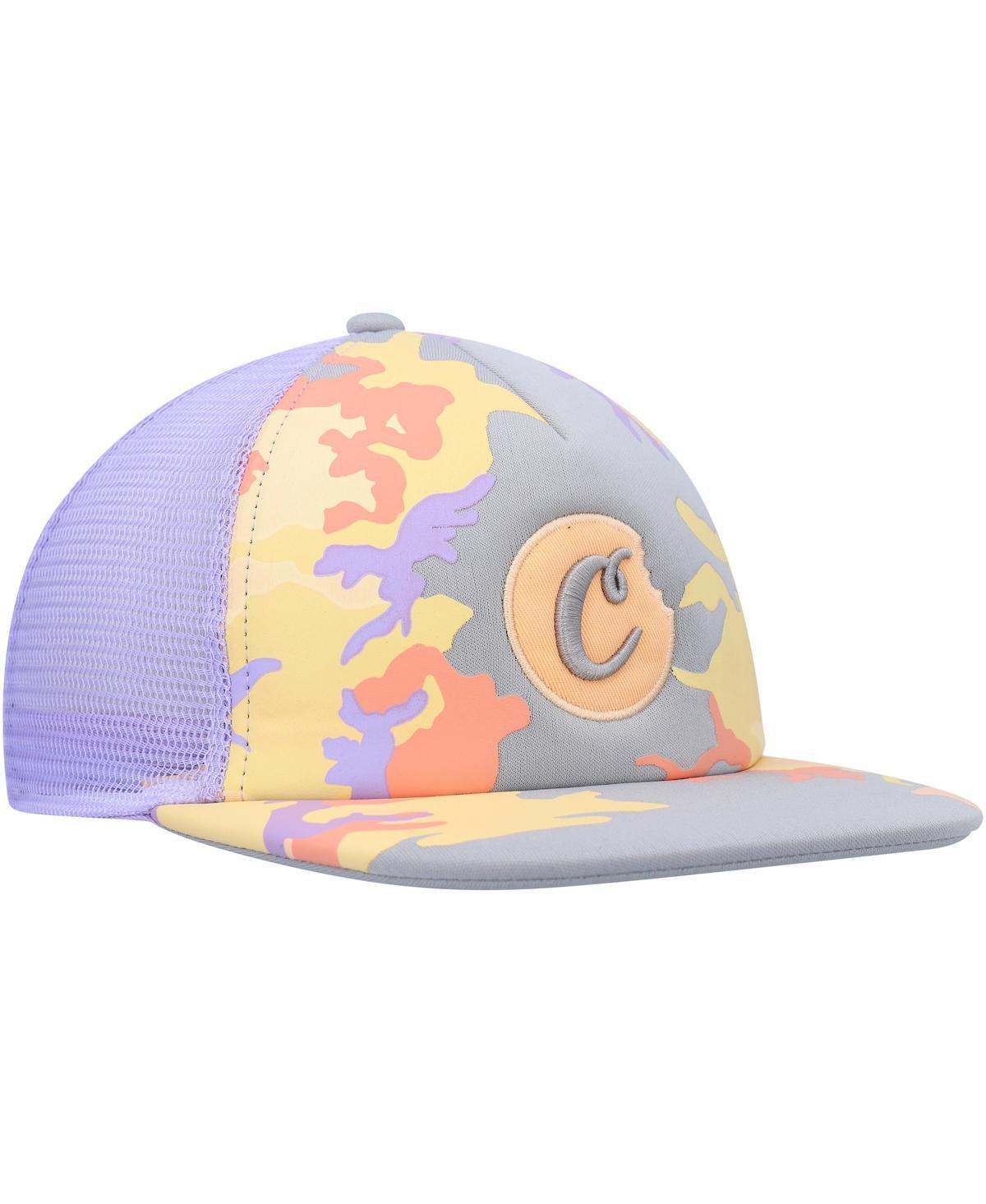 Mens Cookies Gray Fresh Air Trucker Snapback Hat Product Image