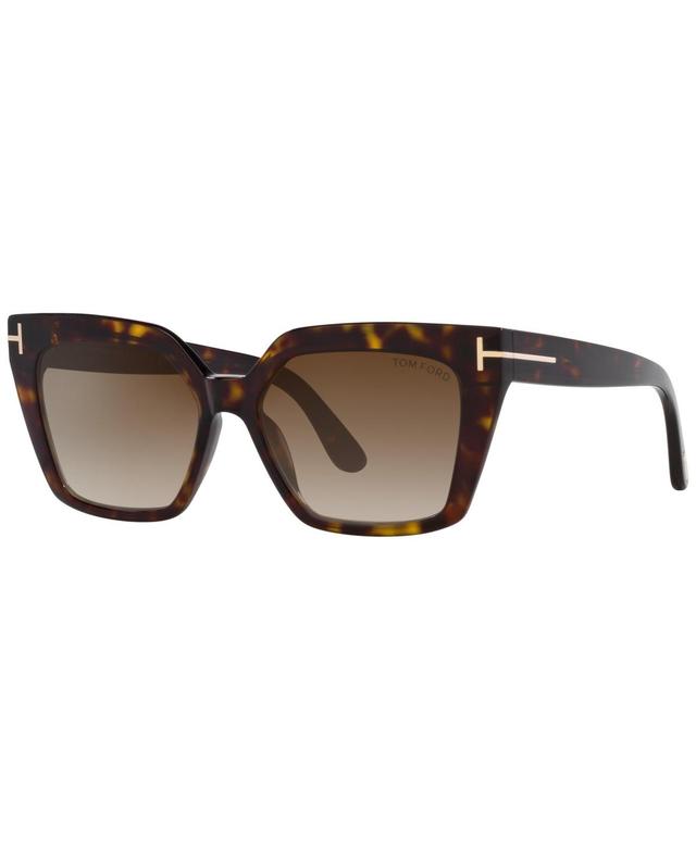 TOM FORD Winona 53mm Gradient Cat Eye Sunglasses Product Image