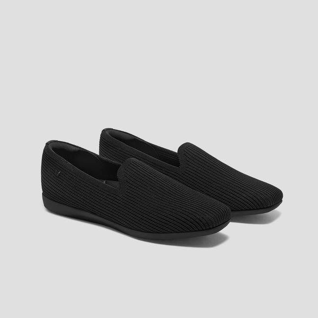 Water-Repellent Square-Toe Loafers (Samantha Walker) Product Image