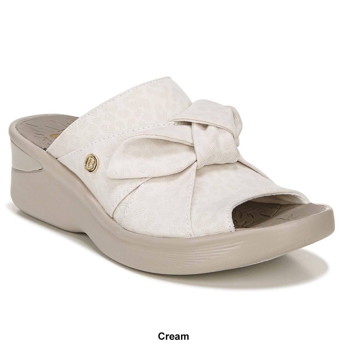 BZees Smile Wedge Slide Sandal Product Image