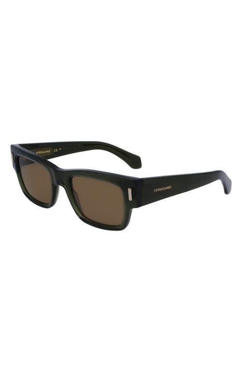 Mens Lifestyle NV04 52MM Rectangular Sunglasses Product Image